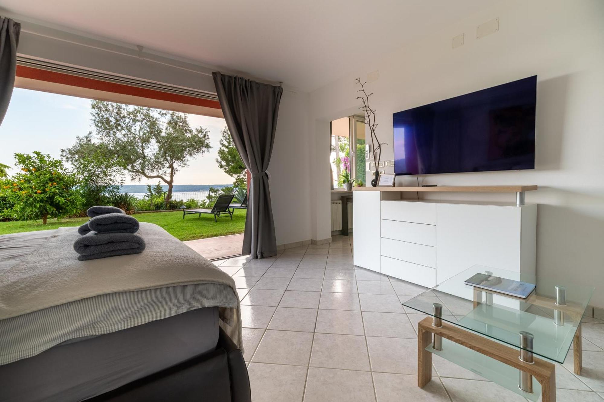 Villa Bellavista I Portoroz Bagian luar foto